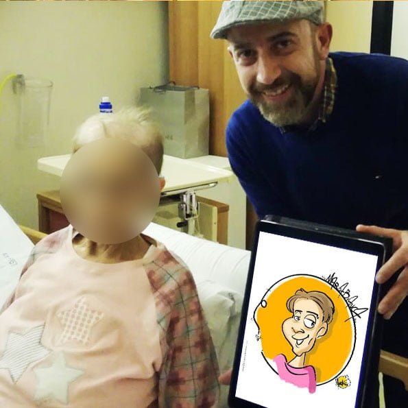 hospice ospedale san carlo di potenza caricaturista